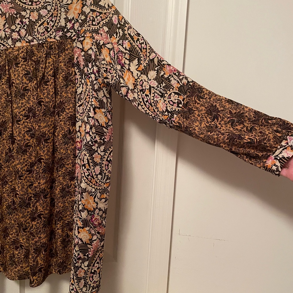Flowy button down tunic Medium - Picture 3 of 7